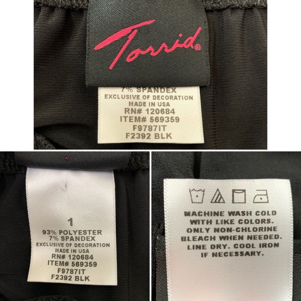 Torrid Vintage Black Halter Top - Picture 10 of 12